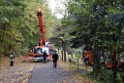 Einsatz BF Koeln PKW im See Koeln Esch P200